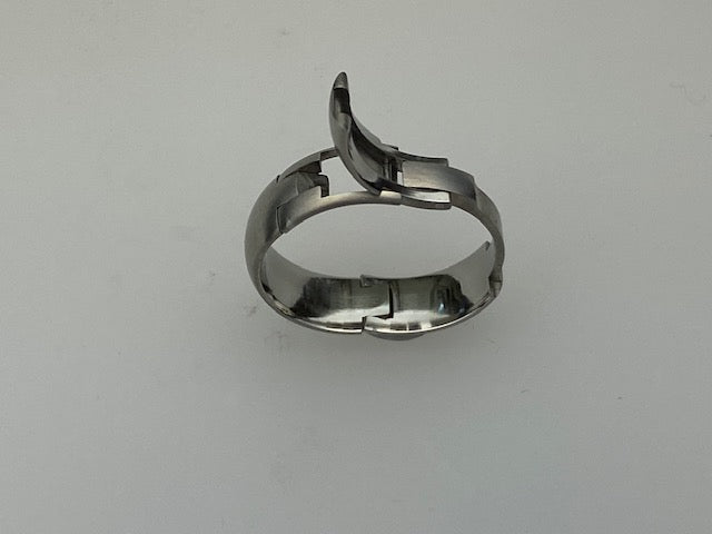 Size 3 3/4, 6mm wide Titanium TG-5 (Small finger/Toe Ring)